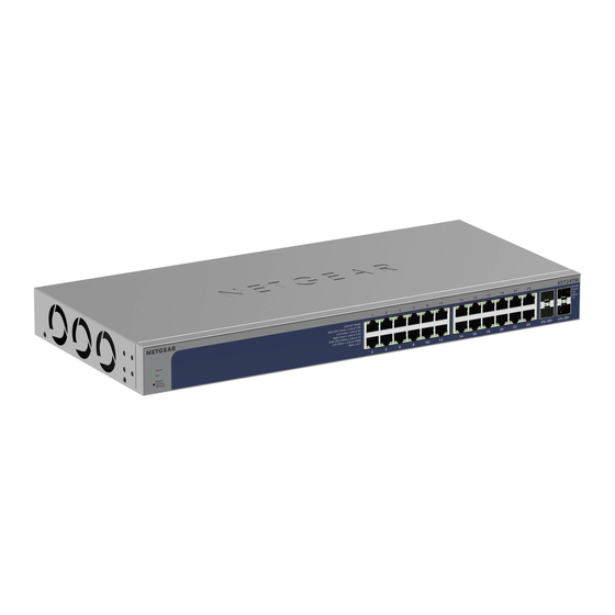 NETGEAR XS724TM Guide D'installation