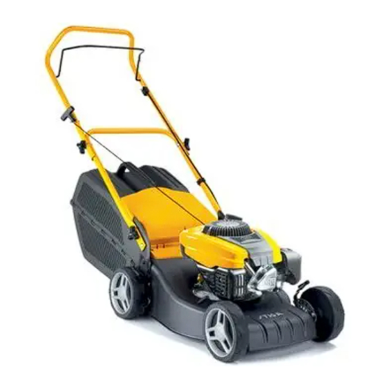 Stiga MCS 470 Li 48 Série Manuel D'utilisation