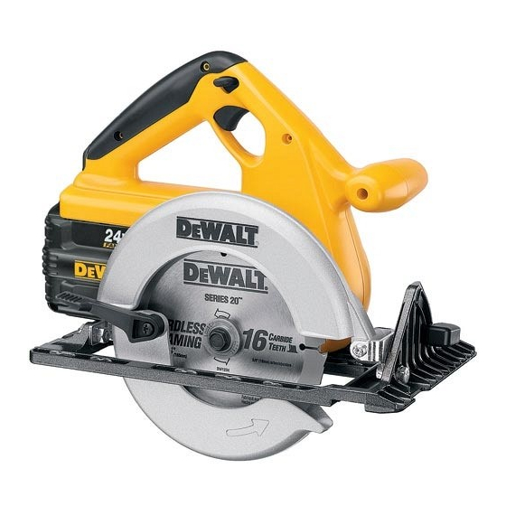 DeWalt DW007 Mode D'emploi