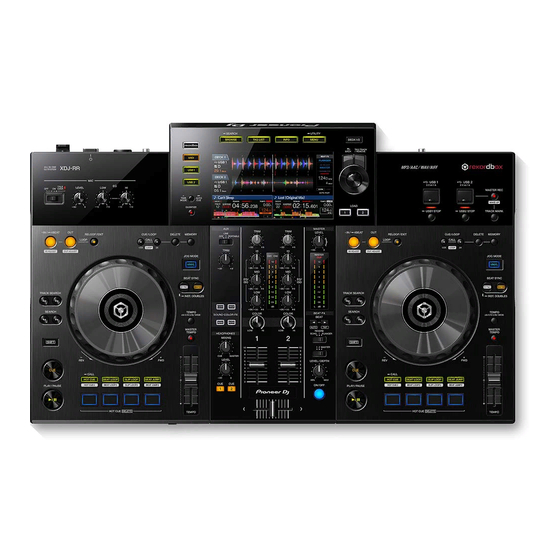 PIONEER DJ XDJ-RR Mode D'emploi