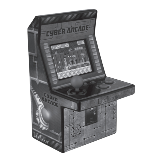 LEXIBOOK Cyber Arcade Mode D'emploi