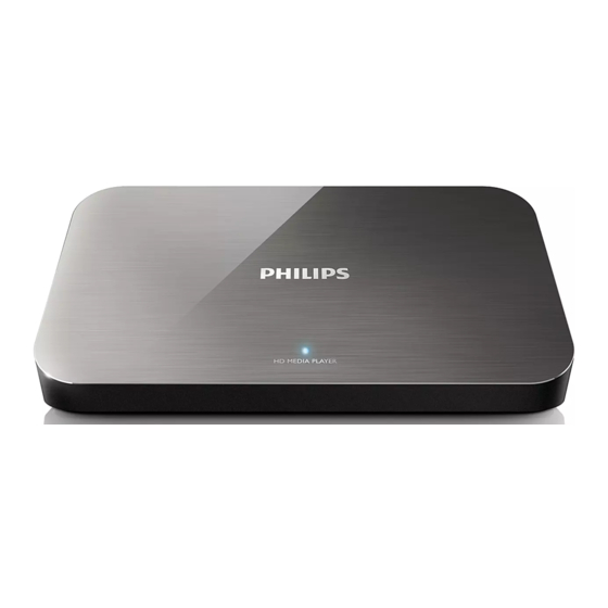 Philips HMP7100 Mode D'emploi