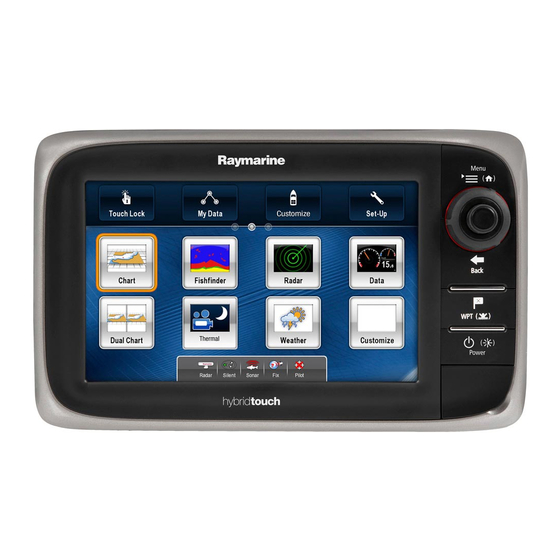 Raymarine e7 Guide De Démarrage