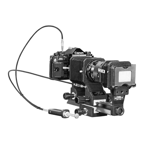 Canon 35 Notice D'emploi