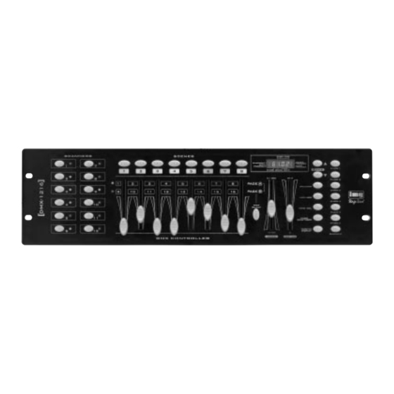 IMG STAGELINE DMX-1216 Mode D'emploi