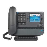 Alcatel-Lucent Enterprise 8068s Premium DeskPhone Manuel Utilisateur