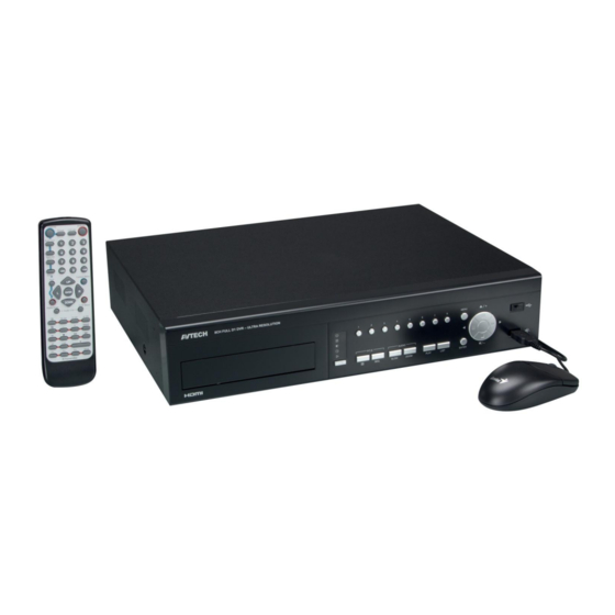 Velleman DVR8H3 Guide D'installation Rapide