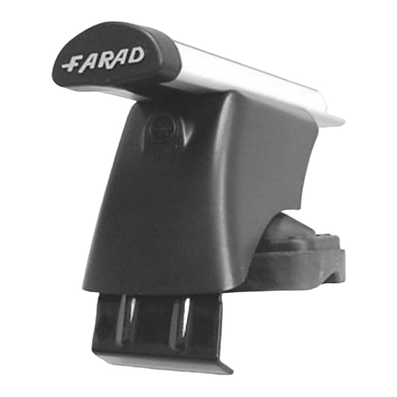 FARAD BARS BS 081 -1 Instructions De Montage