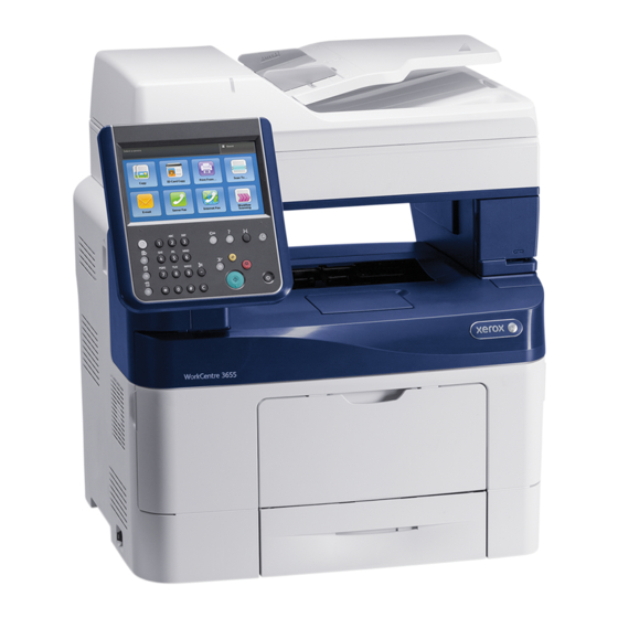 Xerox WorkCentre 3655 Mode D'emploi