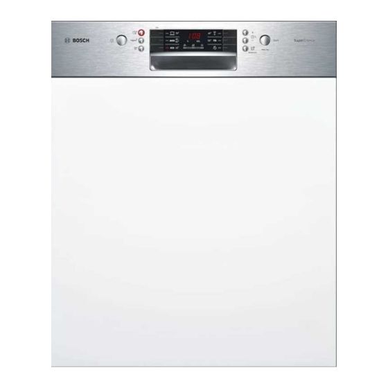 Bosch SMI46MS03E Mode D'emploi