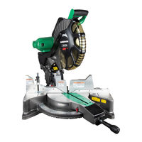 Metabo HPT C 12FDHSM Instructions De Sécurité Et Mode D'emploi