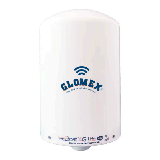 Glomex weBBoat 4G Lite Manuels