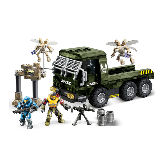 Mega Bloks HALO CND03 Instructions De Montage