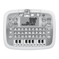 VTech Tablette P'tit Genius Ourson Manuel D'utilisation