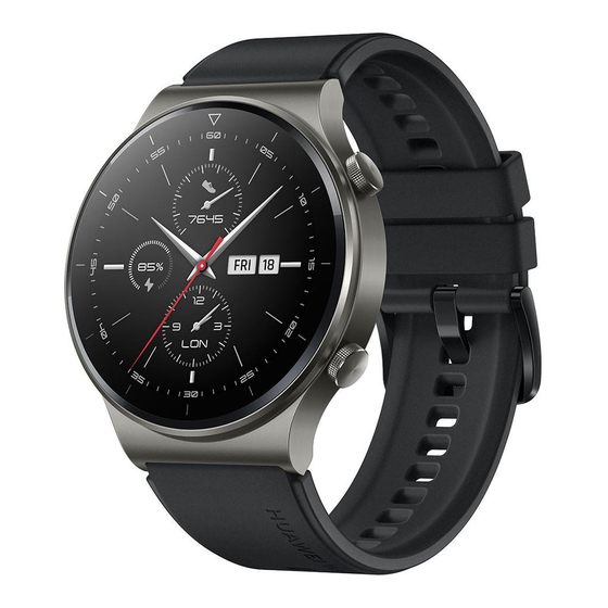 Huawei WATCH GT 2 Manuels