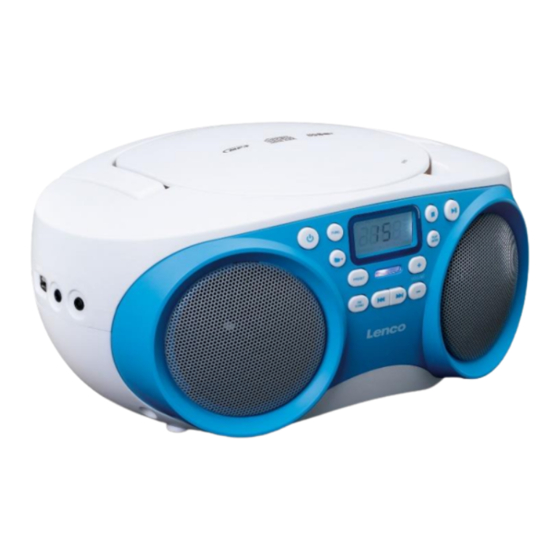 LENCO SCD-301 Mode D'emploi