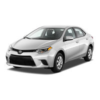 Toyota Corolla 2014 Manuel Du Propriétaire