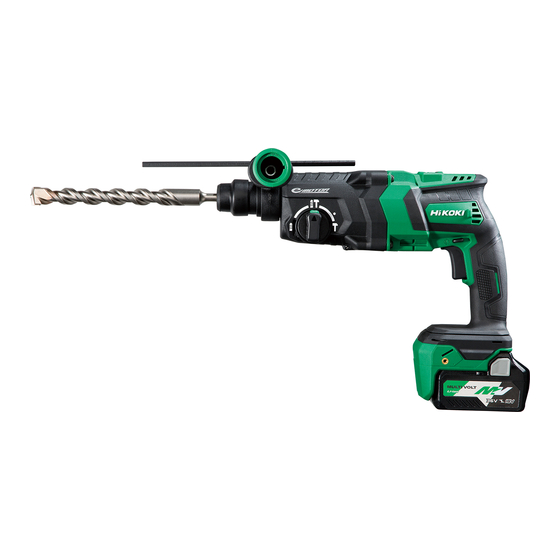 HIKOKI DH 18DPC Mode D'emploi