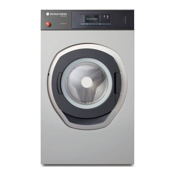 Schulthess proLine W65 Mode D'emploi