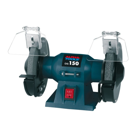 ALPHA-TOOLS DS 150 Mode D'emploi