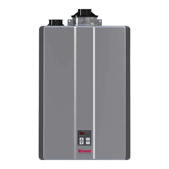 Rinnai RU199i Manuel D'installation