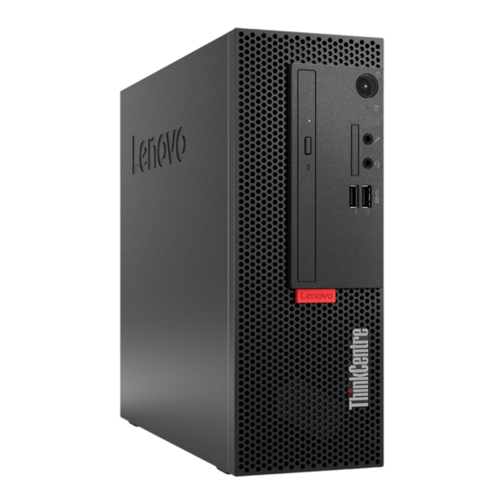 Lenovo ThinkCentre M720e Guide D'utilisation