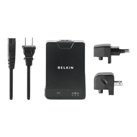 Belkin F5D4072 Manuel De L'utilisateur