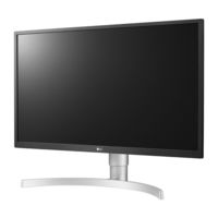 LG 27UL550 Manuel D'utilisation