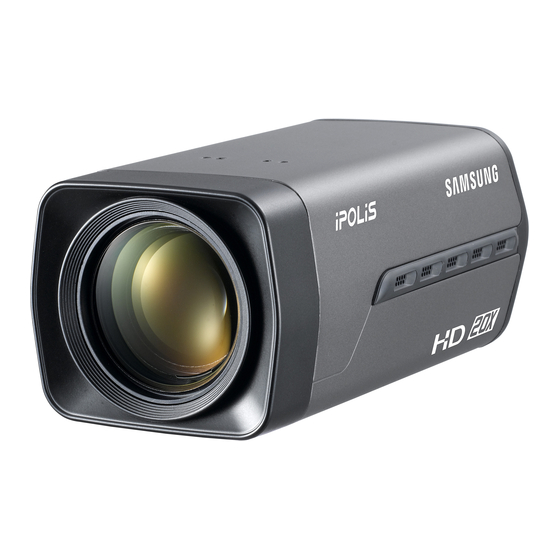 Samsung Techwin SNZ-5200 Manuel D'utilisation