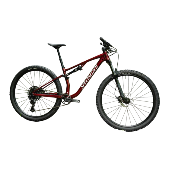 Specialized CHISEL VTT Manuel De L'utilisateur