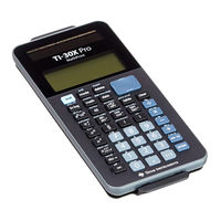 Texas Instruments TI-30X Plus MultiView Guide