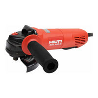 Hilti DAG 500-D Mode D'emploi