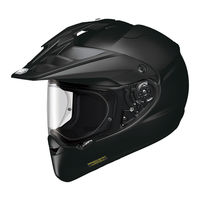 SHOEI HORNET ADV Instructions D'utilisation