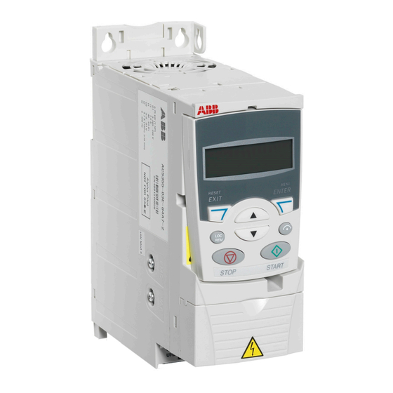 ABB ACS355-01 -02A4-2 Serie Guide D'installation Et De Mise En Route