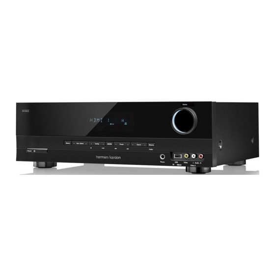 Harman Kardon AVR-700 Mode D'emploi