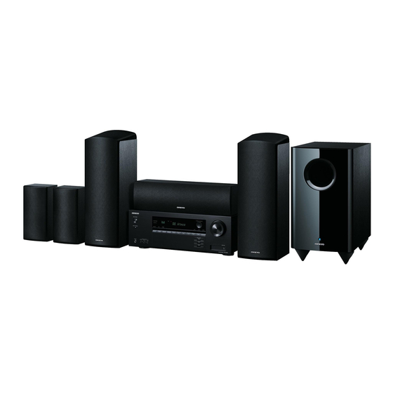 Onkyo HT-S5915 Guide De Configuration Initiale