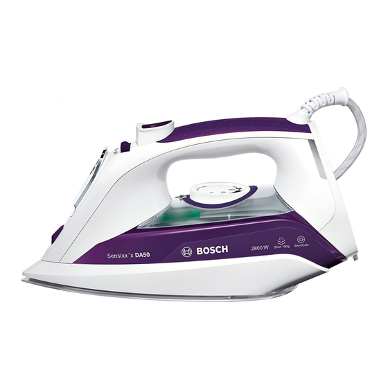 Bosch Sensixx'x DA50 Notice D'utilisation