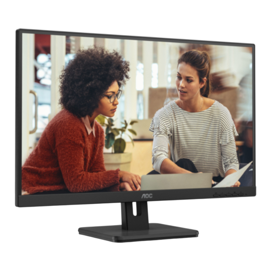 AOC 24E3UM Manuel D'utilisation