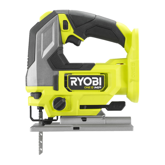 Ryobi ONE+HP RJS18X Mode D'emploi