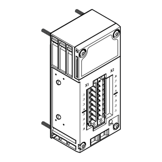 Festo CPX-4AE-4AA-H Mode D'emploi