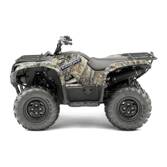 Yamaha GRIZZLY Manuel Du Propriétaire