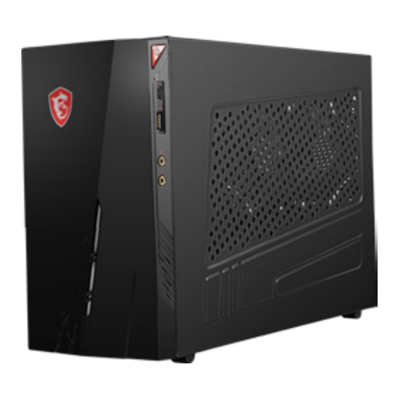 MSI Infinite Série Manuel D'utilisation