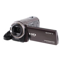 Sony HDR-PJ30V Mode D'emploi