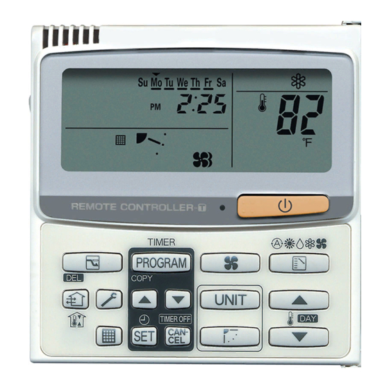 Panasonic CZ-RTC2 Manuel D'instructions