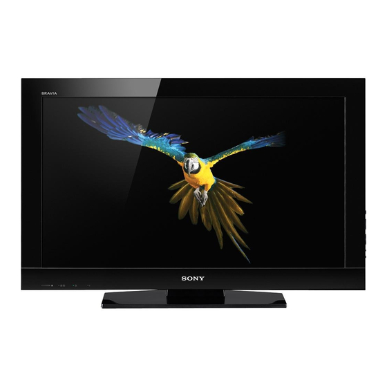 Sony Bravia KLV-40BX400 Mode D'emploi