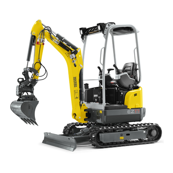 Wacker Neuson EZ17 Notice D'utilisation