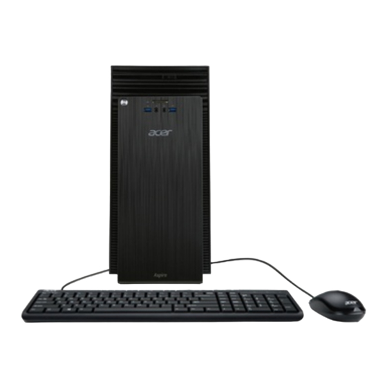 Acer ASPIRE TC 705 Manuel D'utilisation