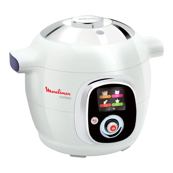 Moulinex cookeo CE705100 Mode D'emploi