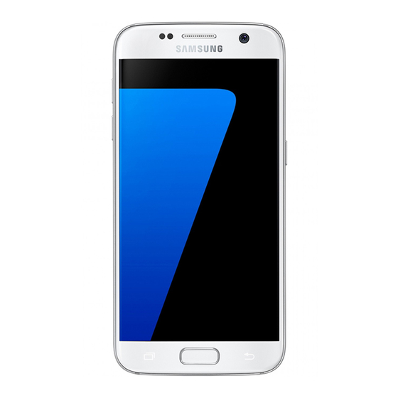 Samsung Galaxy S7 edge Mode D'emploi