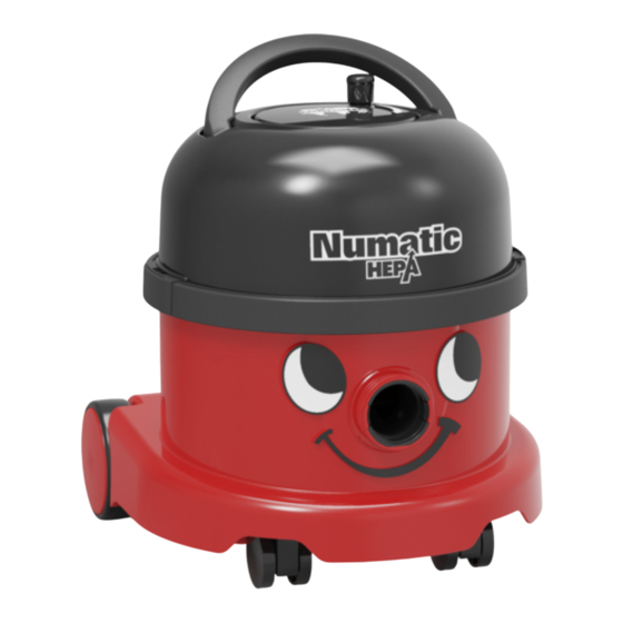 Numatic NVR170-11 Mode D'emploi